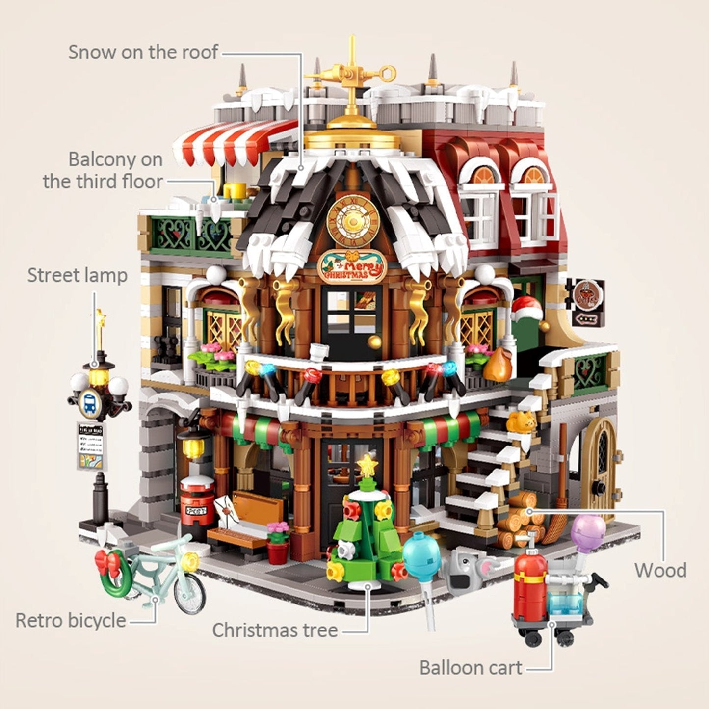 Brehn | Weihnachtscafe Shop Nano Baustein