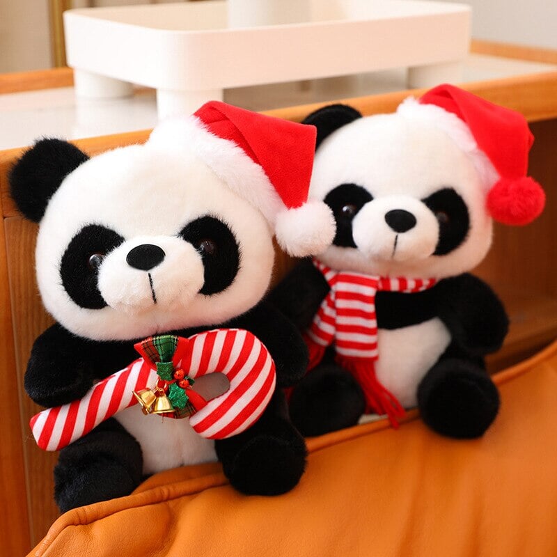 Brehn | Weihnachts-Santa-Panda-Plüschtiere