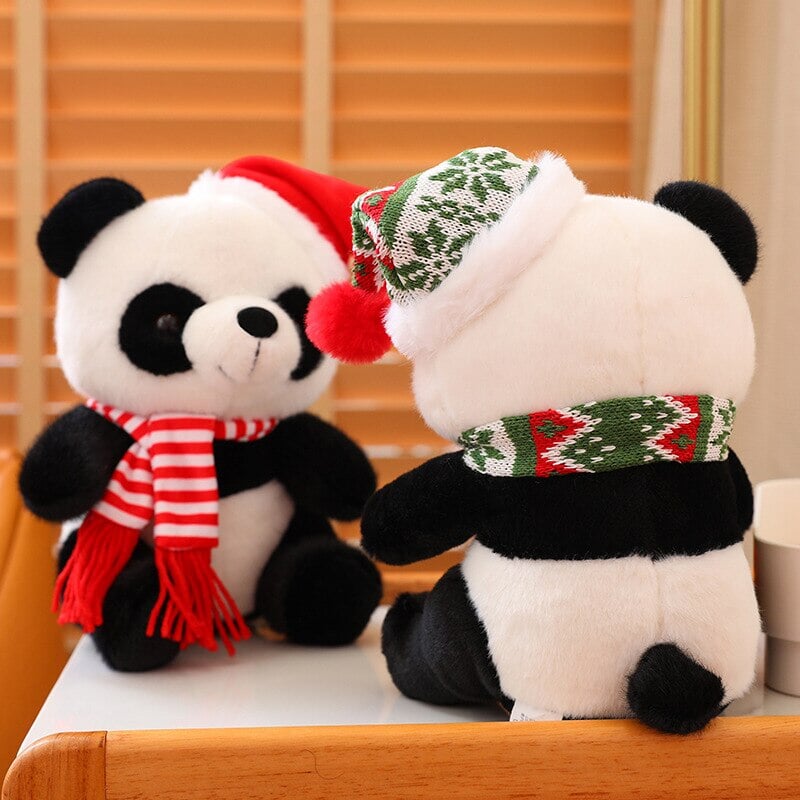 Brehn | Weihnachts-Santa-Panda-Plüschtiere