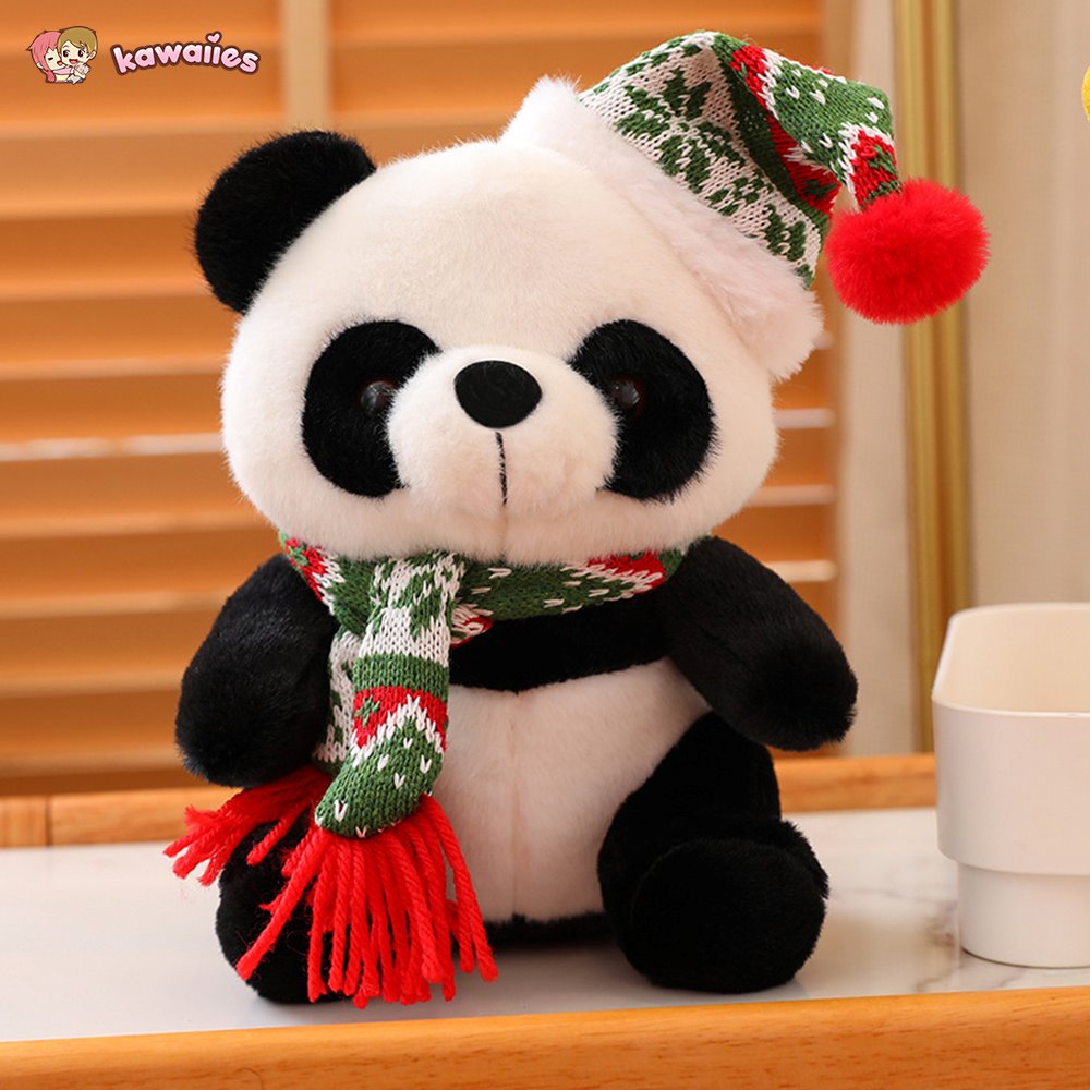 Brehn | Weihnachts-Santa-Panda-Plüschtiere