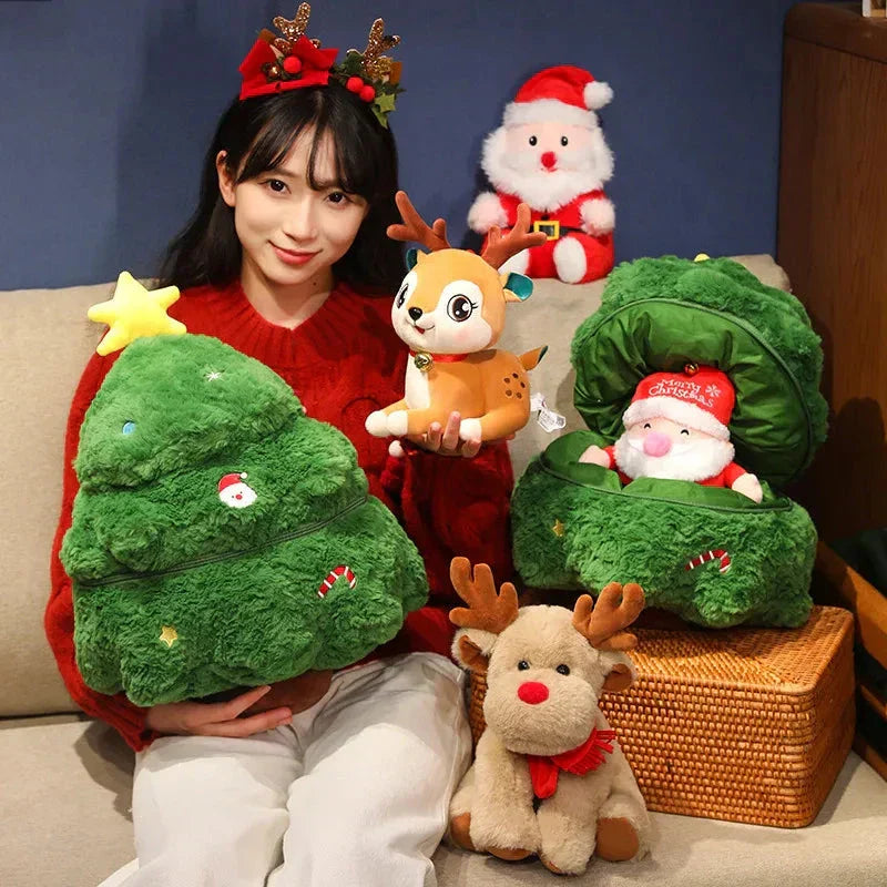 Brehn | Weihnachtsbaum Santa Rudolph Plüschkollektion