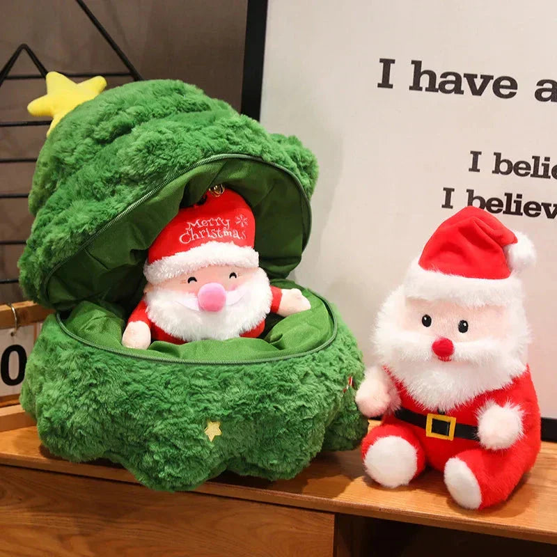 Brehn | Weihnachtsbaum Santa Rudolph Plüschkollektion