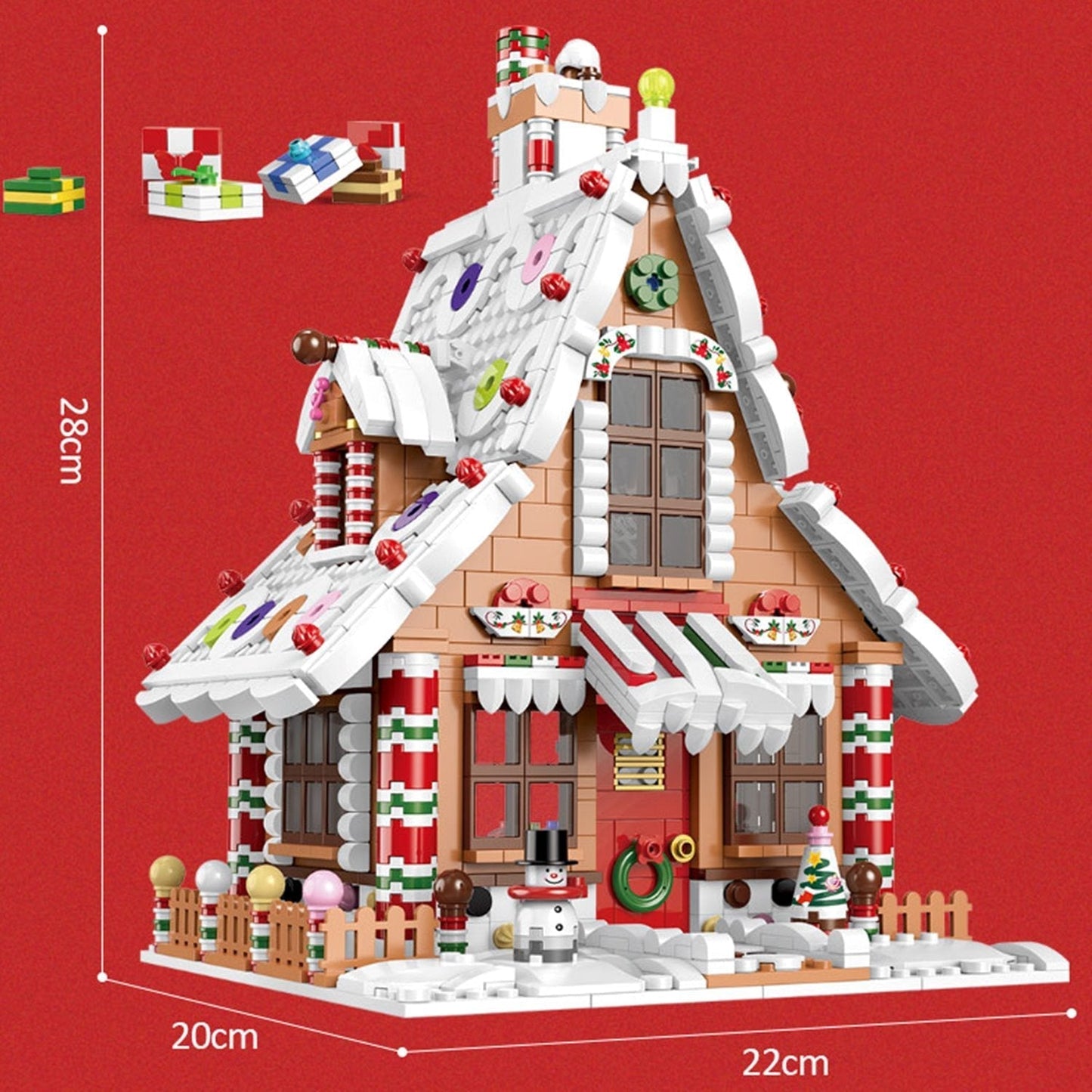 Brehn | Weihnachtsdorf Rotierende Mechanik Baukästen