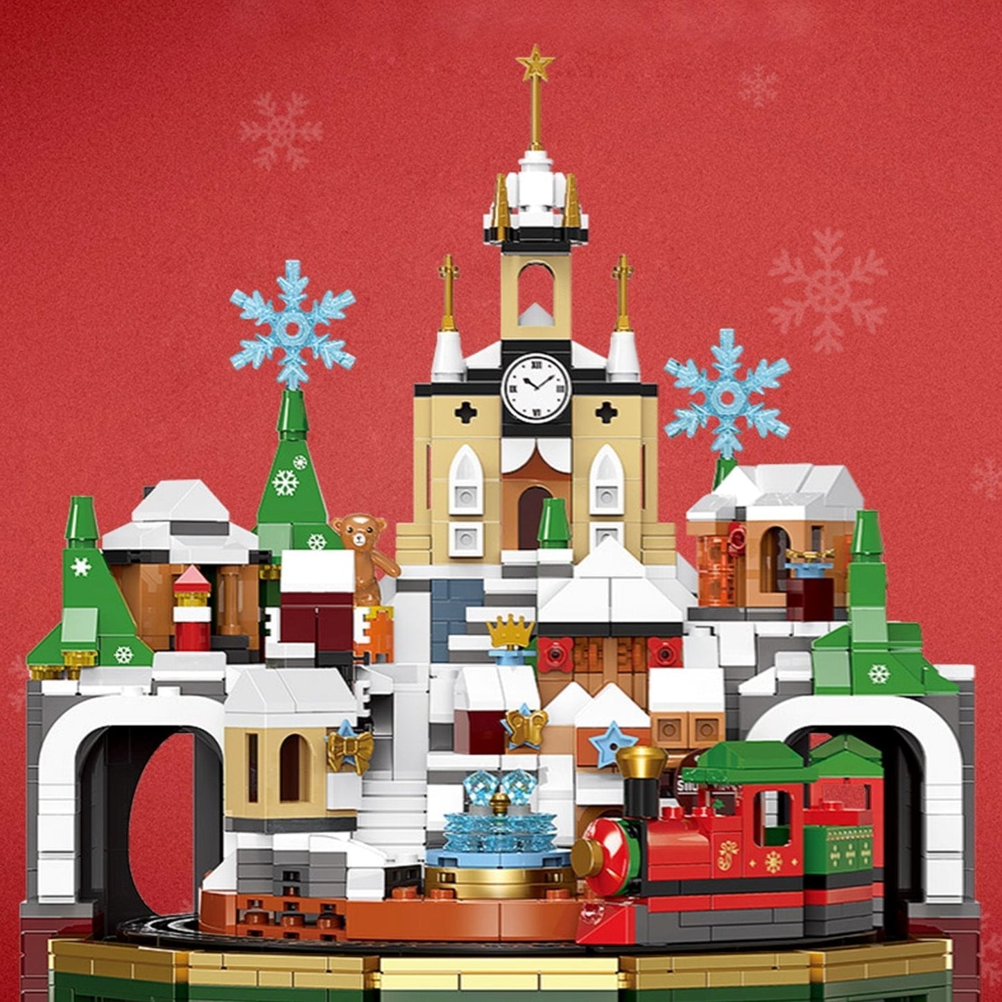 Brehn | Weihnachtsdorf Rotierende Mechanik Baukästen