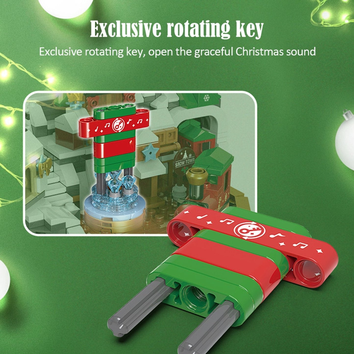 Brehn | Weihnachtsdorf Rotierende Mechanik Baukästen