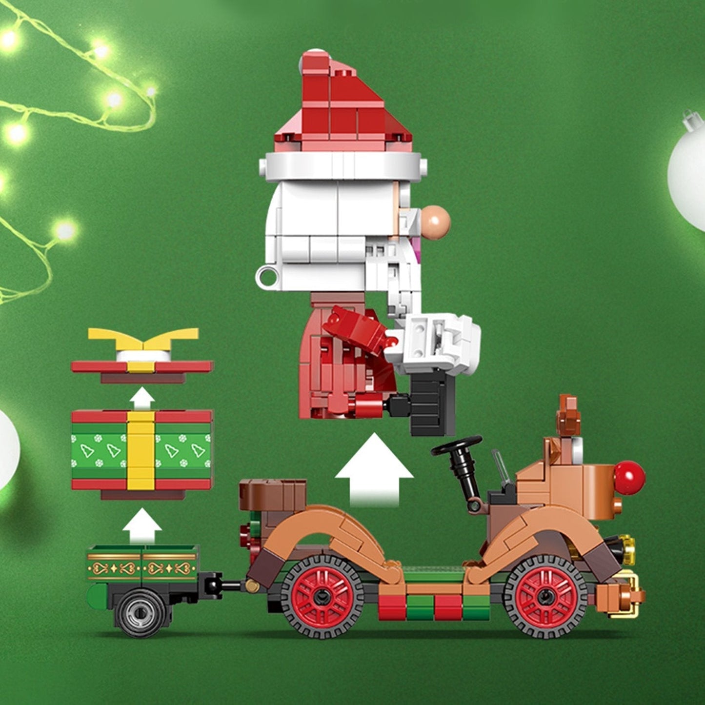 Brehn | Weihnachtsdorf Rotierende Mechanik Baukästen