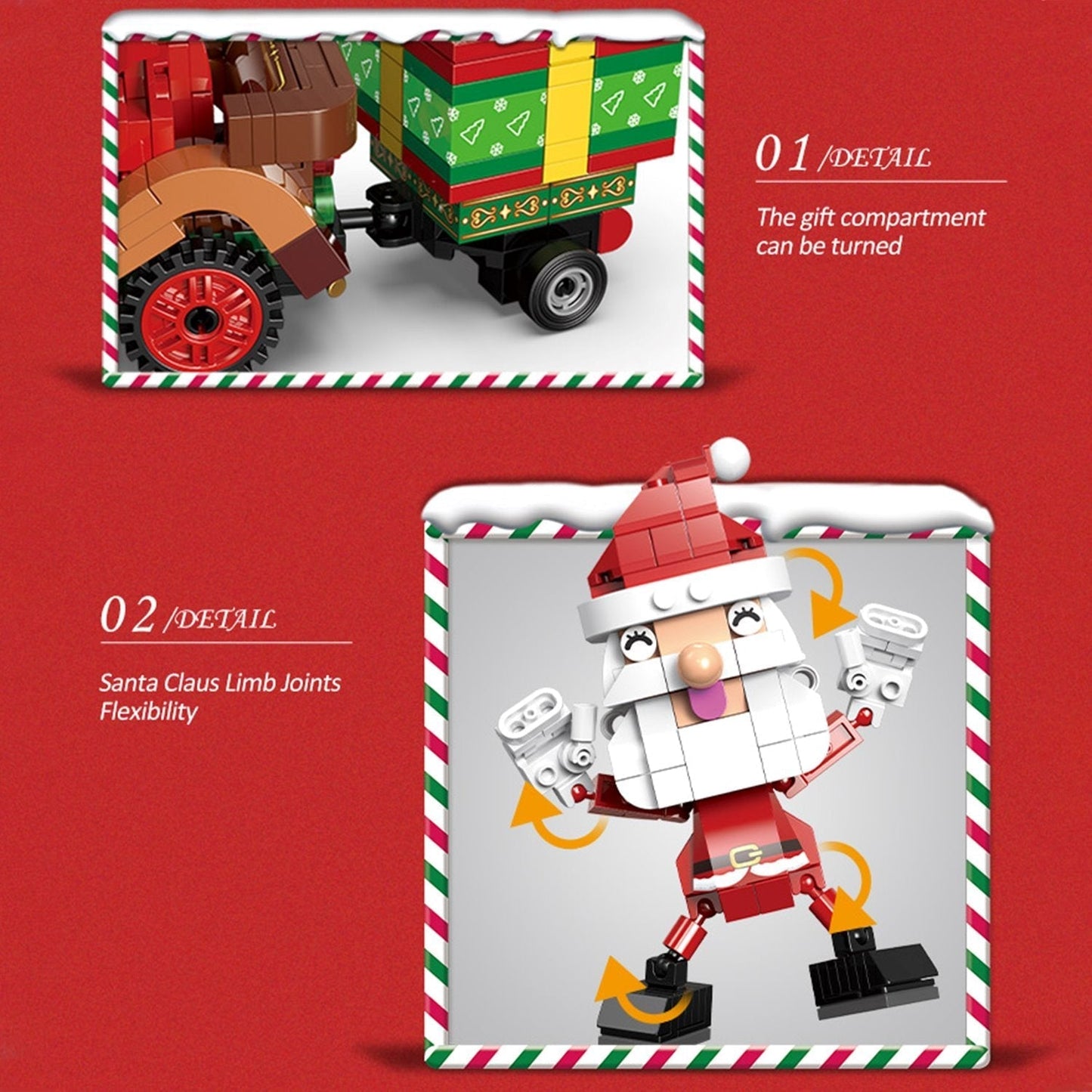 Brehn | Weihnachtsdorf Rotierende Mechanik Baukästen