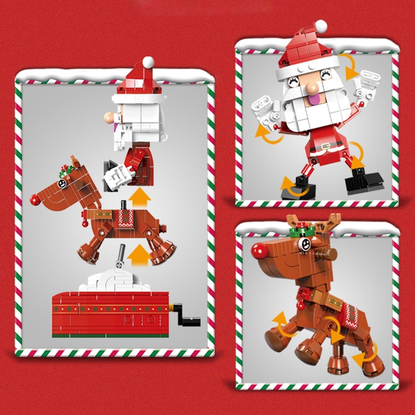 Brehn | Weihnachtsdorf Rotierende Mechanik Baukästen