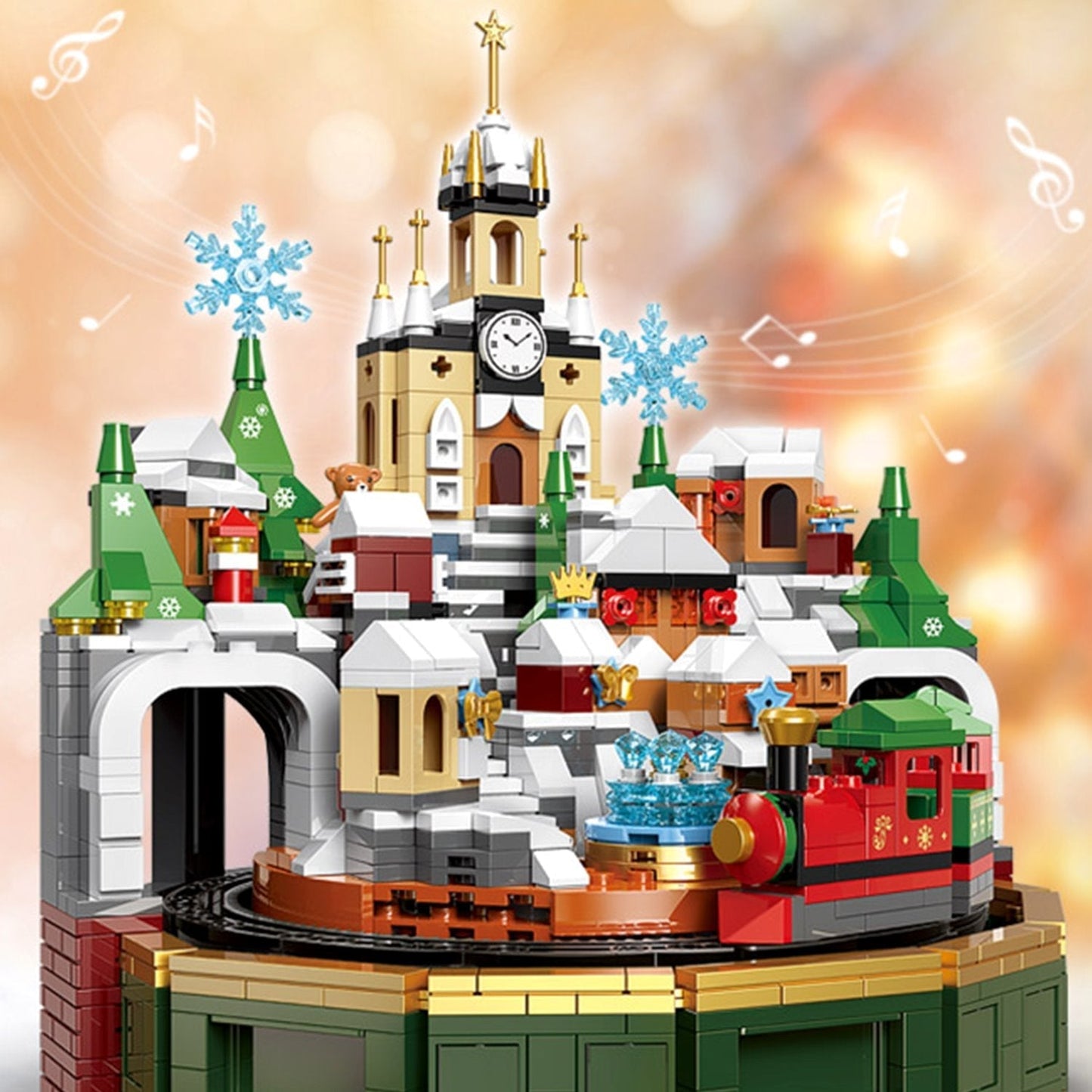 Brehn | Weihnachtsdorf Rotierende Mechanik Baukästen