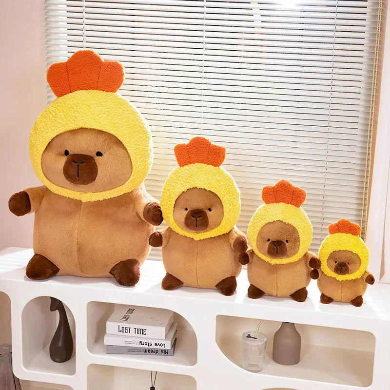 Brehn | Chubby Capybara Plüschfigur mit Hut