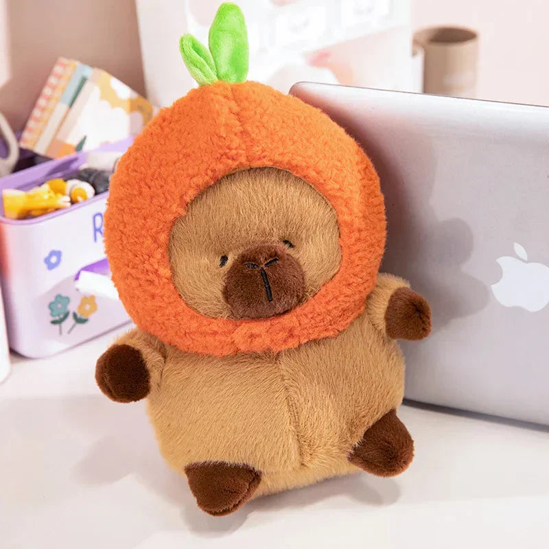 Brehn | Chubby Capybara Plüschfigur mit Hut