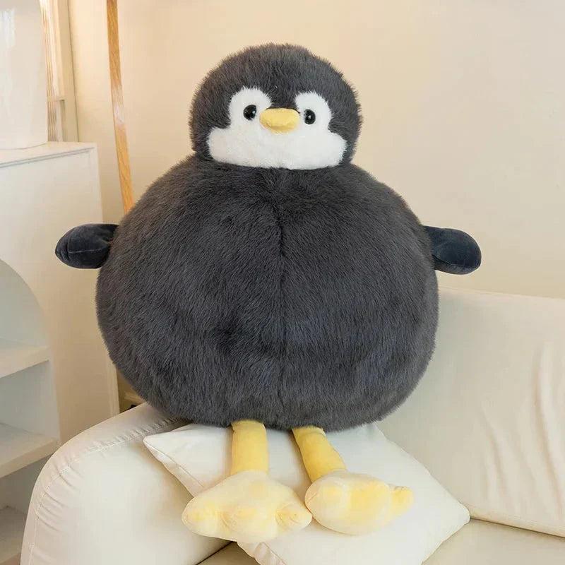 Brehn | Fetter runder Pinguin Plüschfigur