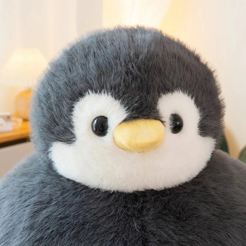 Brehn | Fetter runder Pinguin Plüschfigur