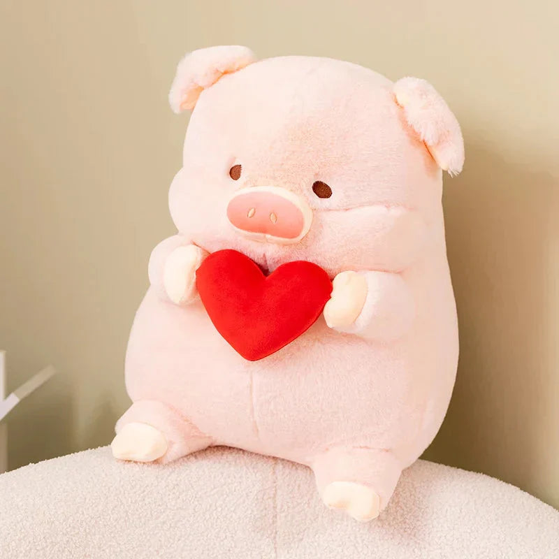 Brehn | Chunky Love Herz Schweinchen Plüschie