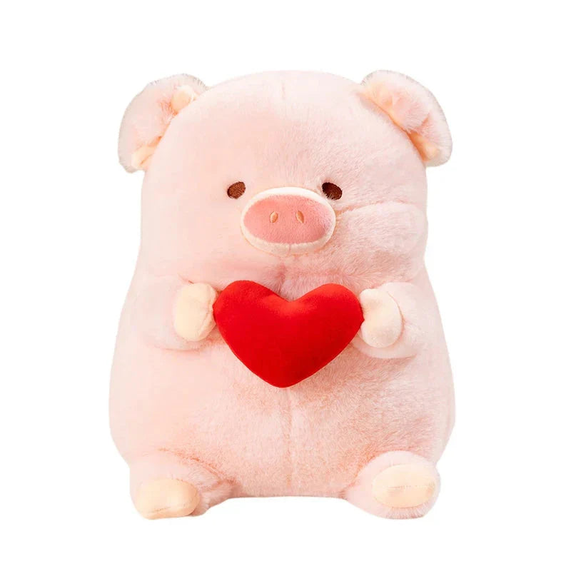 Brehn | Chunky Love Herz Schweinchen Plüschie