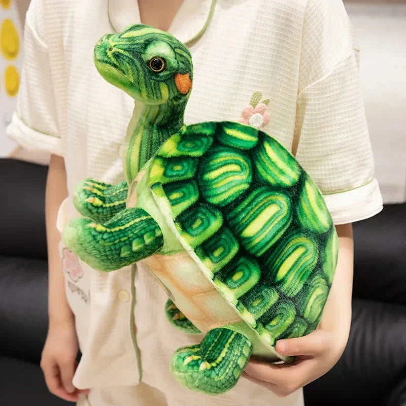Brehn | Süßer lebensechter Schildkröten-Plüschie