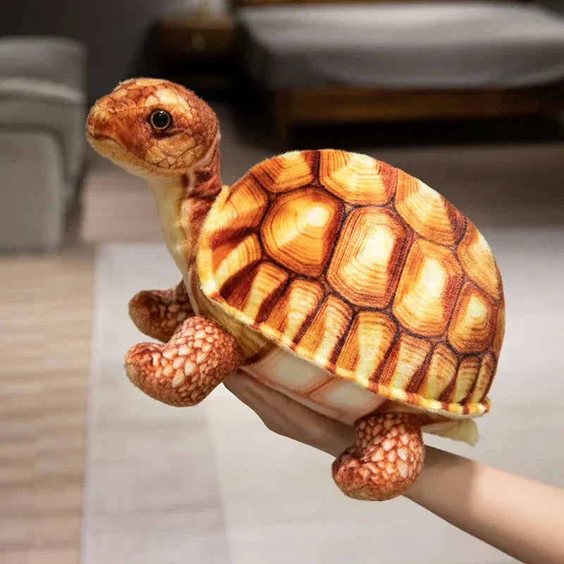 Brehn | Süßer lebensechter Schildkröten-Plüschie