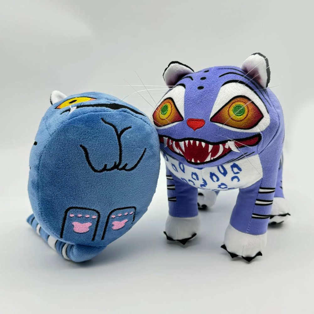 Brehn | Dämonenjäger Blaue Tiger & Krähen Plüschtiere
