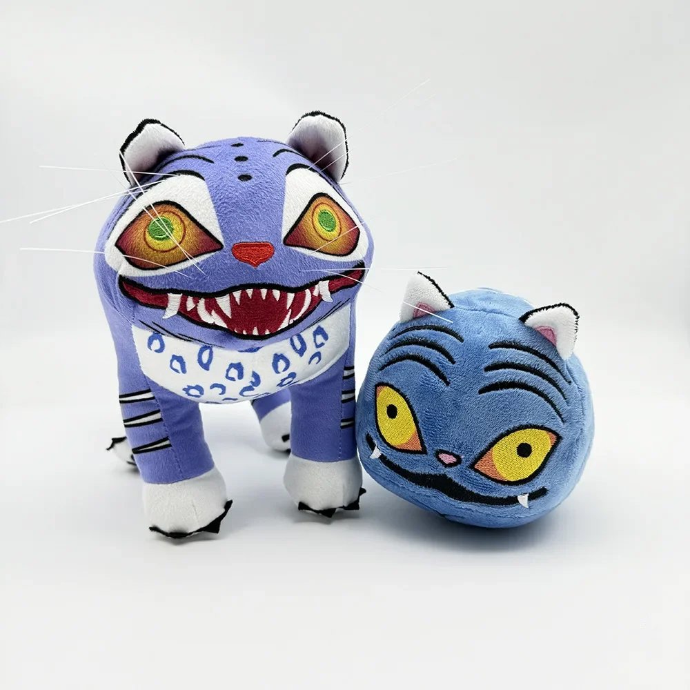 Brehn | Dämonenjäger Blaue Tiger & Krähen Plüschtiere