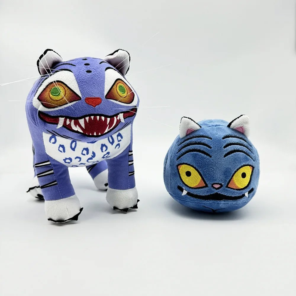 Brehn | Dämonenjäger Blaue Tiger & Krähen Plüschtiere