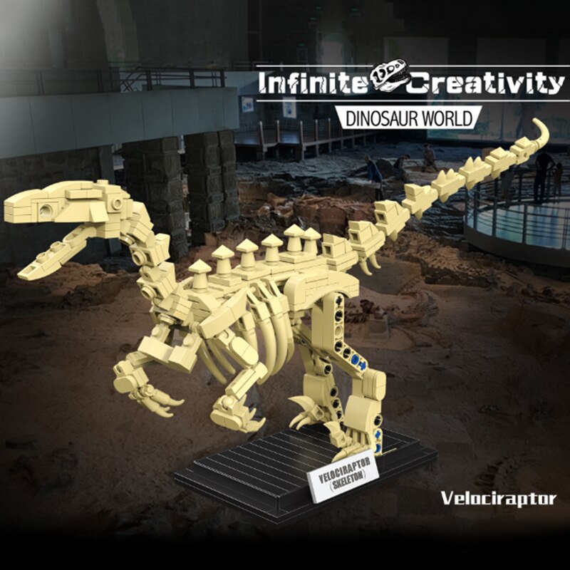 Brehn | Dinosaurierfossil-Skelette Bausteine Sammlung 2 | BEGRENZTER BESTAND