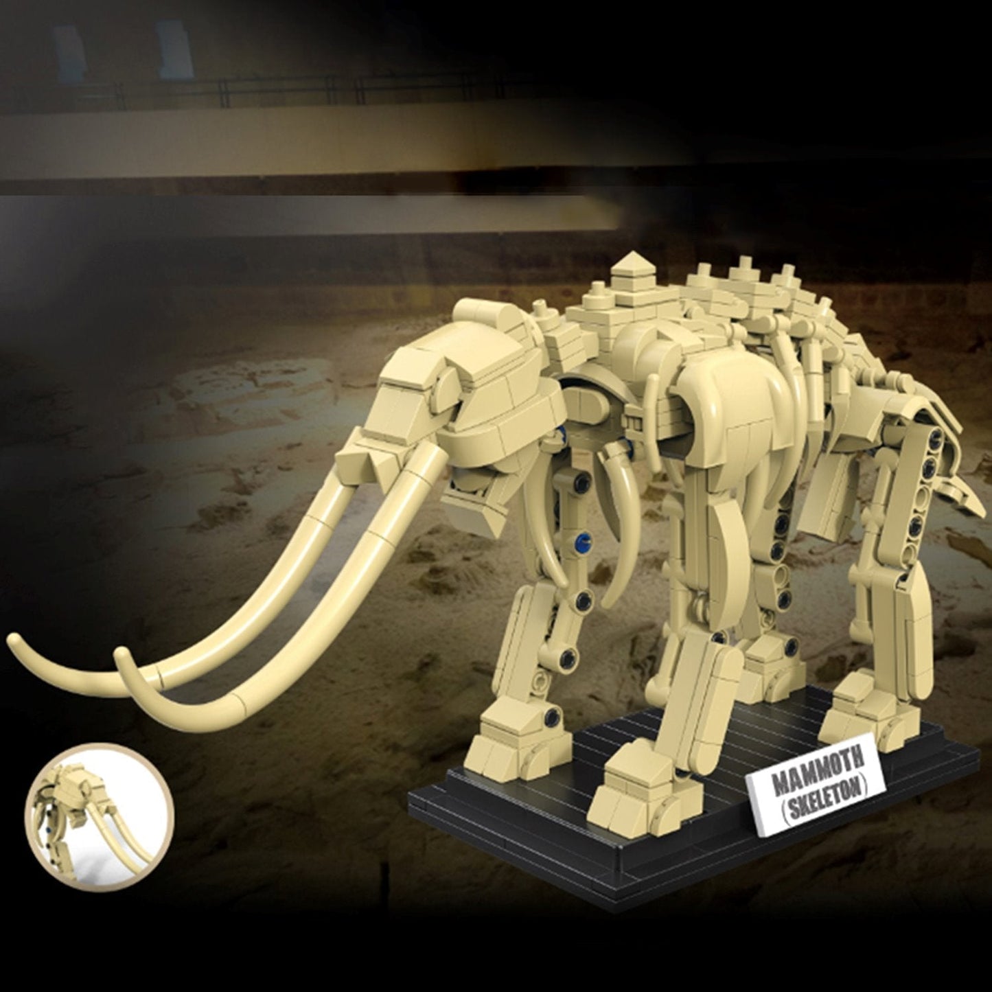 Brehn | Dinosaurierfossil-Skelette Bausteine Sammlung 2 | BEGRENZTER BESTAND