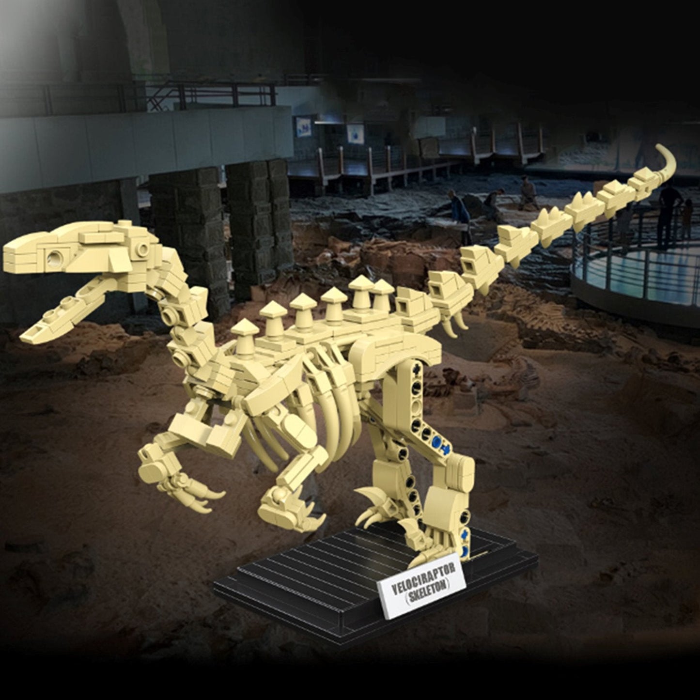 Brehn | Dinosaurierfossil-Skelette Bausteine Sammlung 2 | BEGRENZTER BESTAND