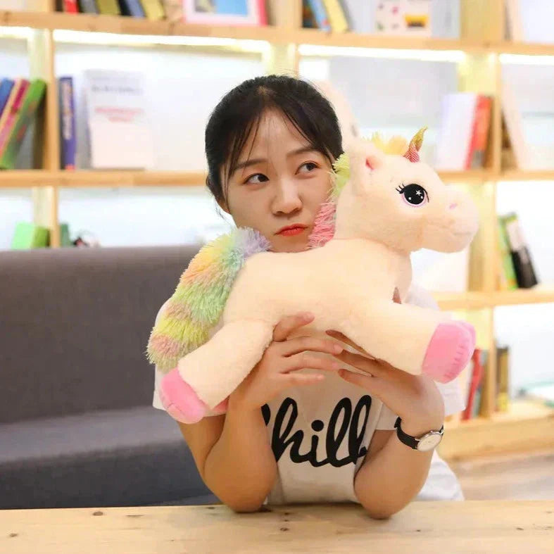 Brehn | Traum Regenbogen Einhorn Plüsch