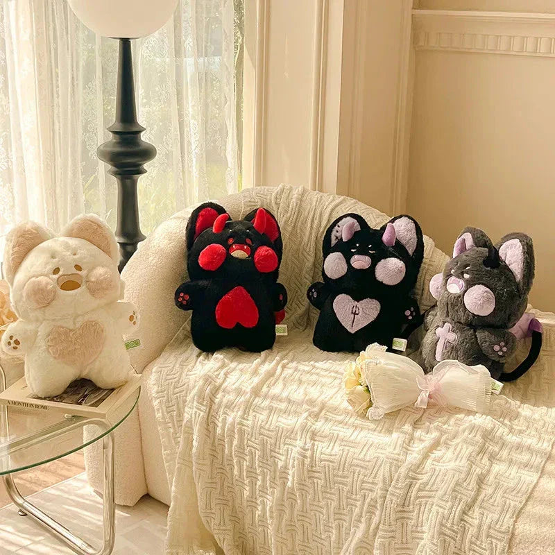Brehn | Böse Kawaii Flauschiger Fuchs Halloween Plüschtiere