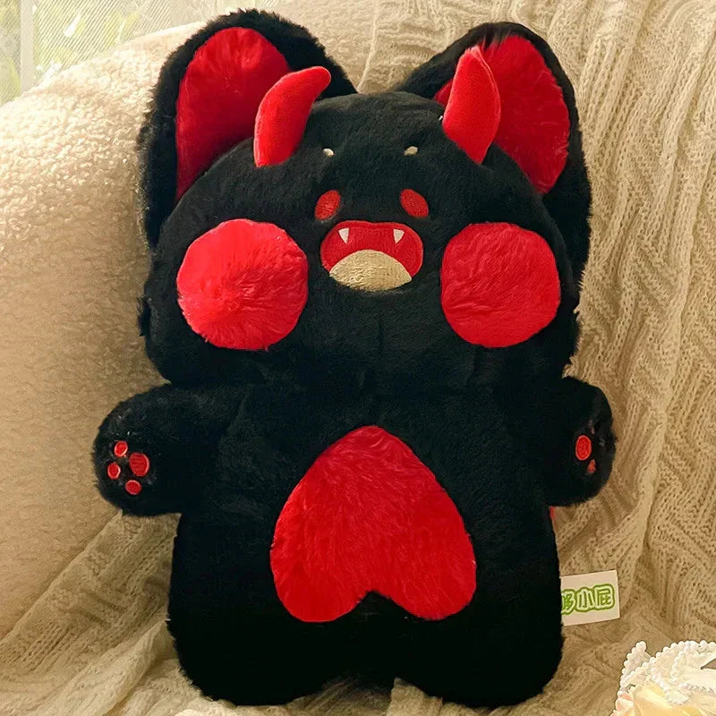 Brehn | Böse Kawaii Flauschiger Fuchs Halloween Plüschtiere