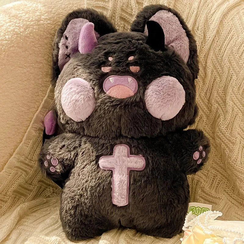 Brehn | Böse Kawaii Flauschiger Fuchs Halloween Plüschtiere