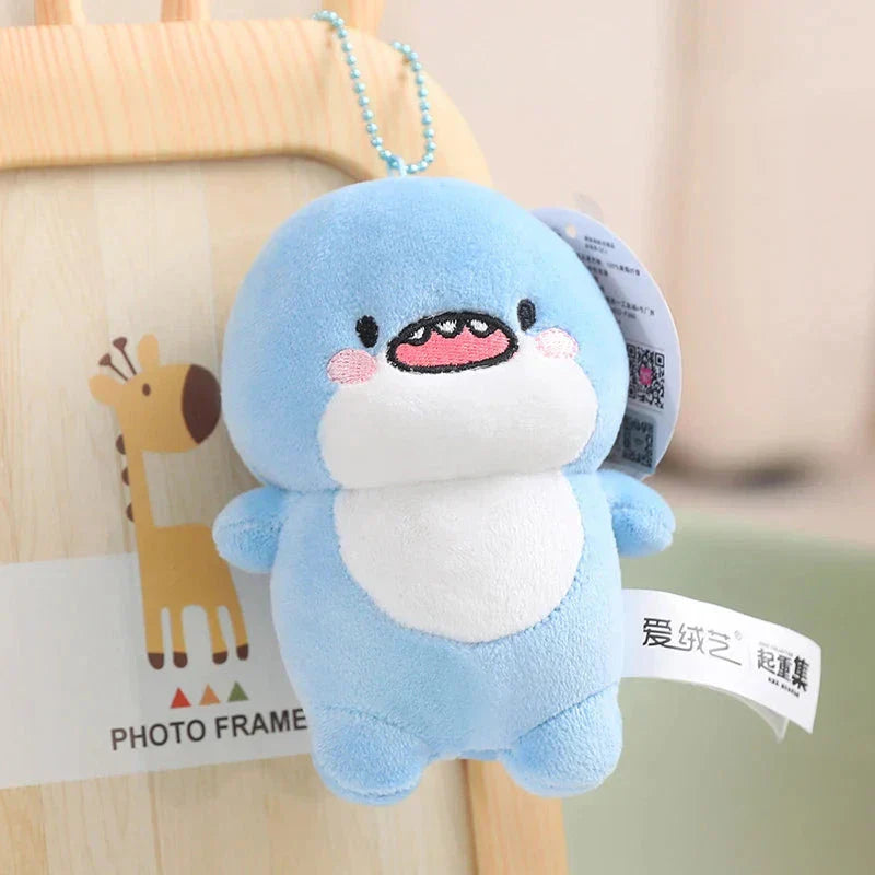 Brehn | Fatty Blue Cartoon Shark Plüsch