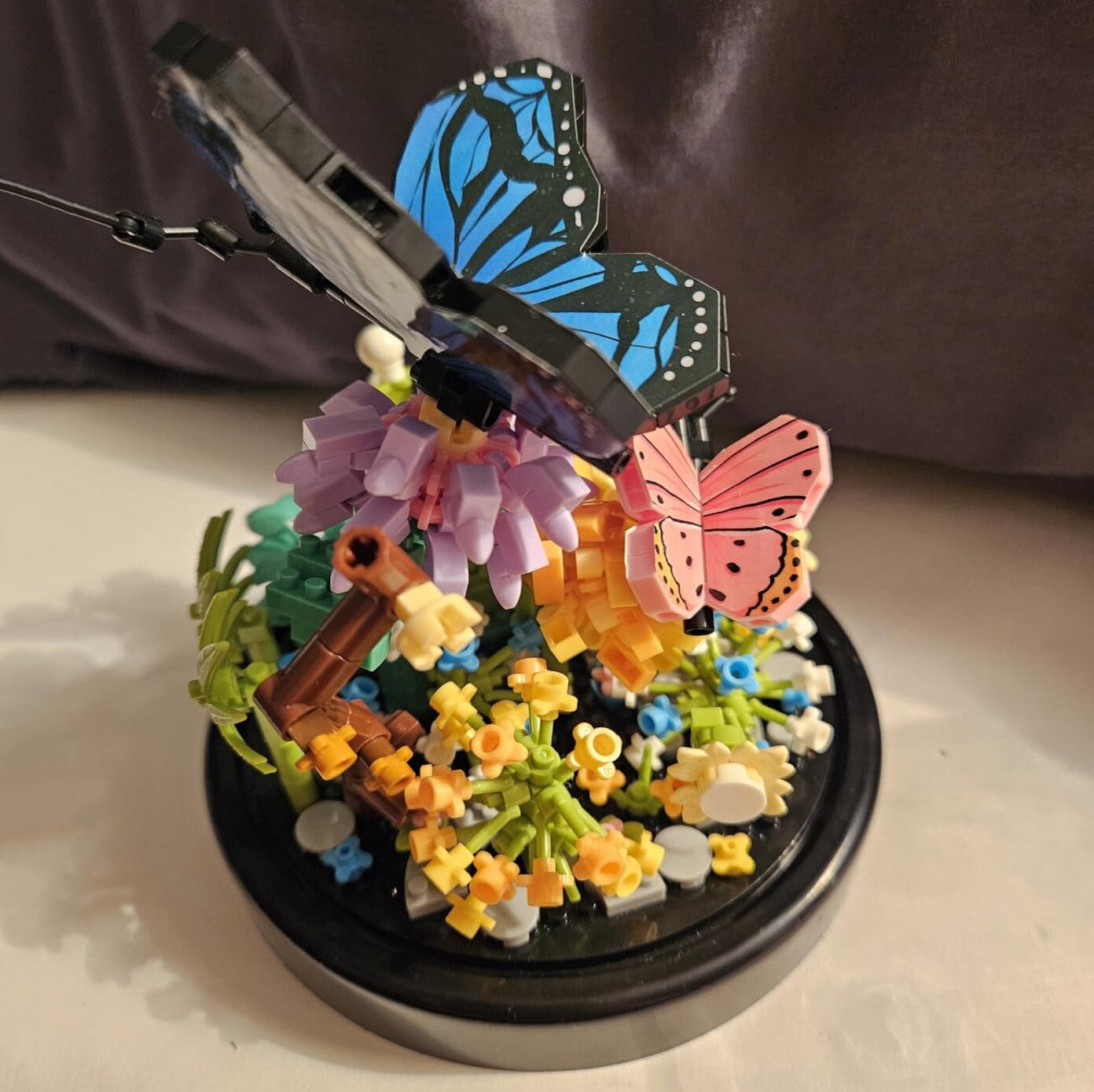 Brehn | Blumen Insekten Schmetterling Biene Nano Bausteine
