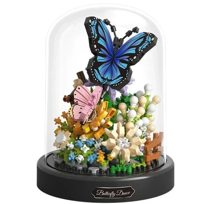 Brehn | Blumen Insekten Schmetterling Biene Nano Bausteine