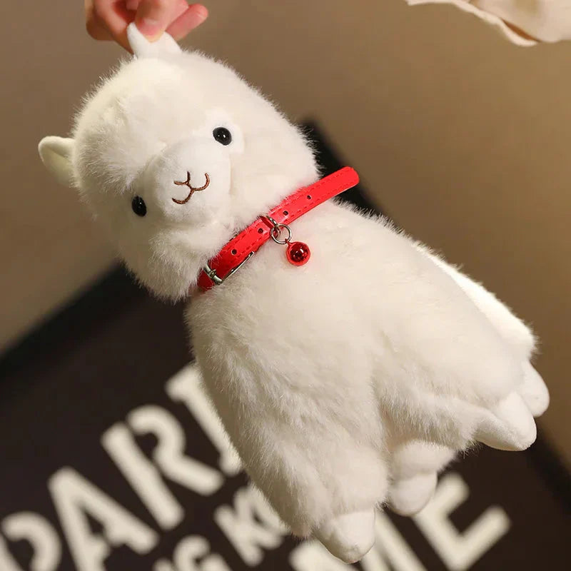 Brehn | Flauschige Alpaka Llama Plüschtiere mit Glocke