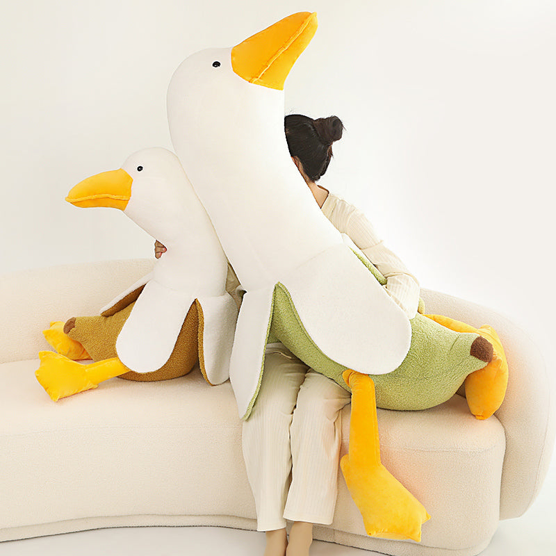 Brehn | Fluffy Banana Ente Plüschspielzeug