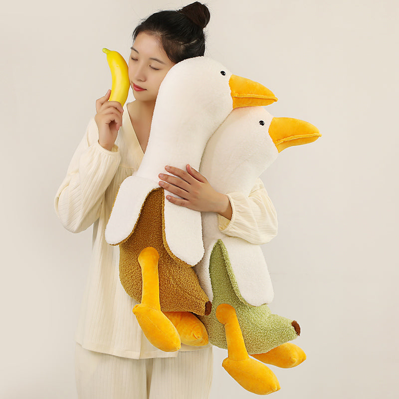 Brehn | Fluffy Banana Ente Plüschspielzeug