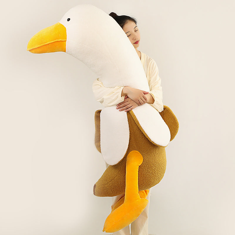 Brehn | Fluffy Banana Ente Plüschspielzeug