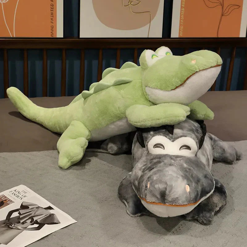 Brehn | Fluffige Fröhliche Krokodil Alligator Plüschtiere