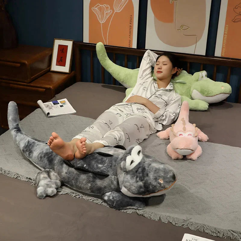 Brehn | Fluffige Fröhliche Krokodil Alligator Plüschtiere