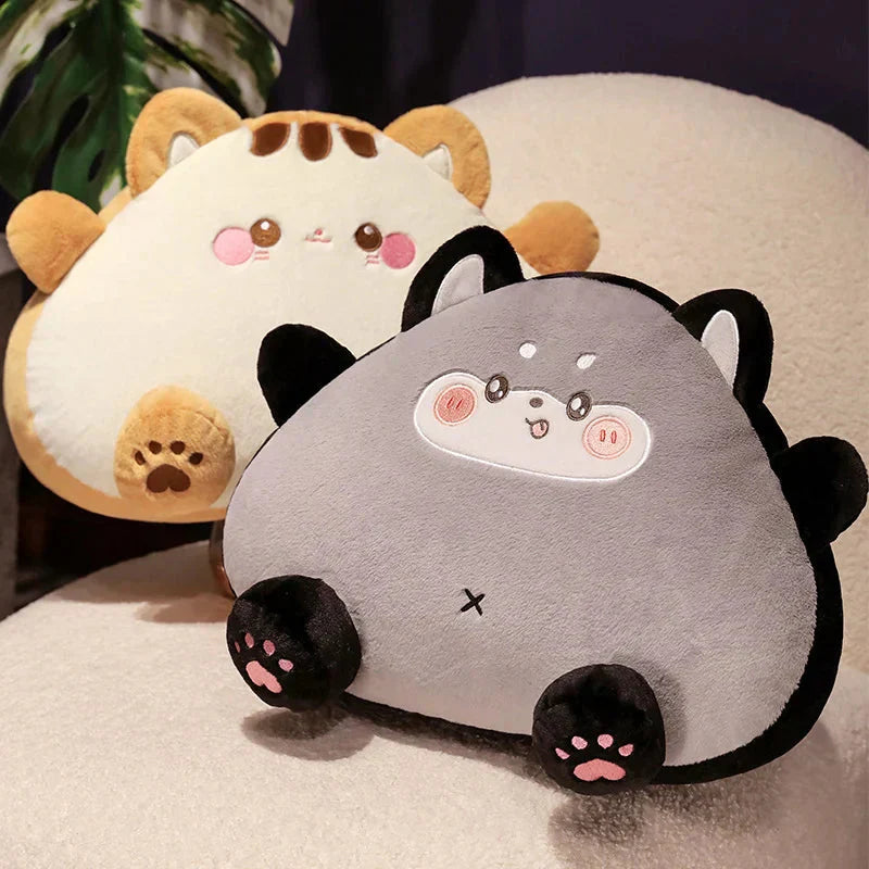 Brehn | Flauschige Toastie Brot Katze Plüschtiere