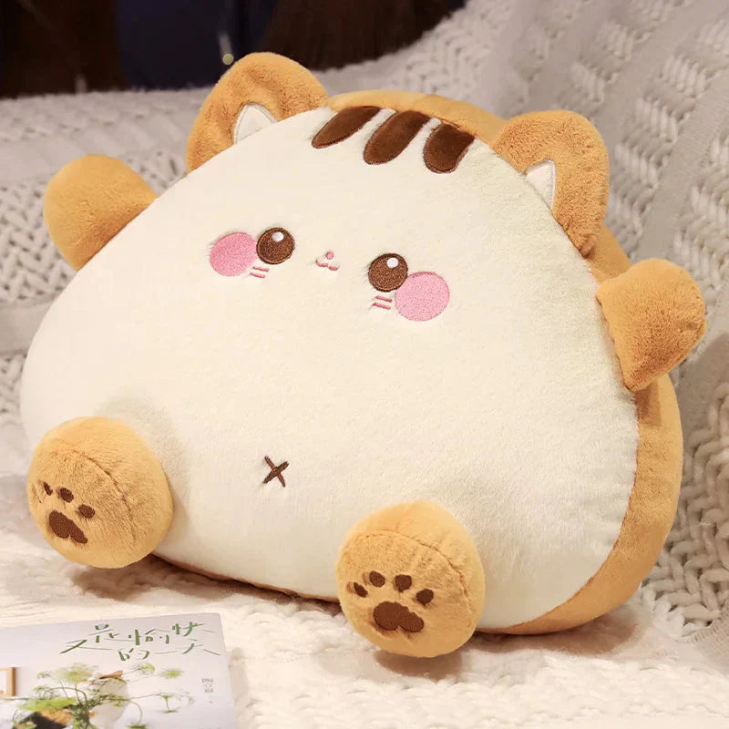 Brehn | Flauschige Toastie Brot Katze Plüschtiere