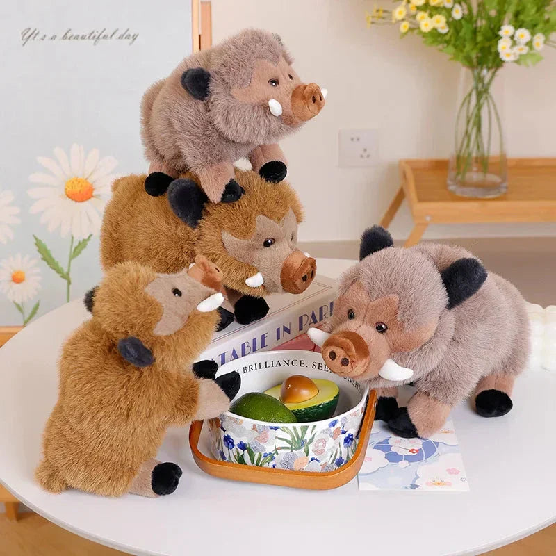 Brehn | Flauschiges Wildschwein Plüschspielzeug