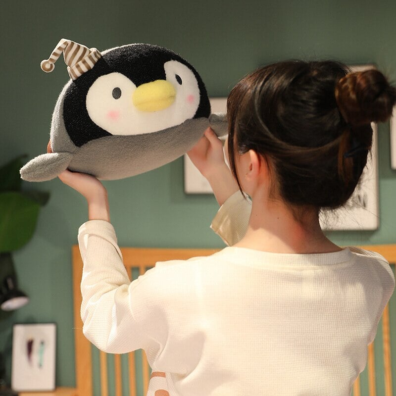 Brehn | Freckles der Kawaii Flauschiger Pinguin Plüschtiere