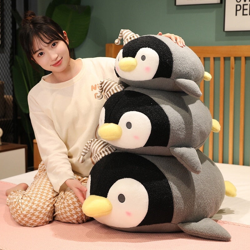 Brehn | Freckles der Kawaii Flauschiger Pinguin Plüschtiere
