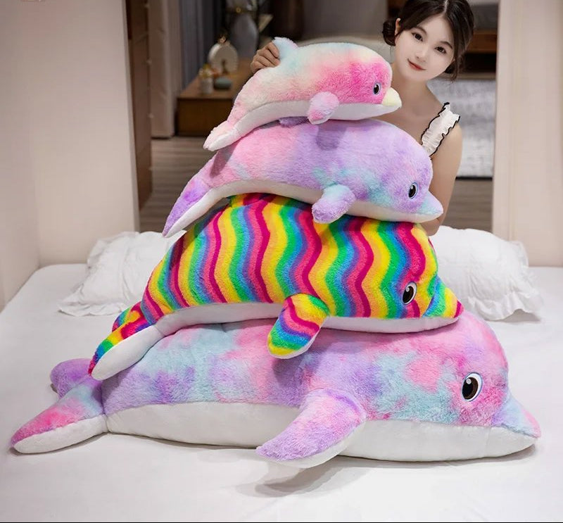 Brehn | Galaxy Rainbow Delfin Plüschtiere