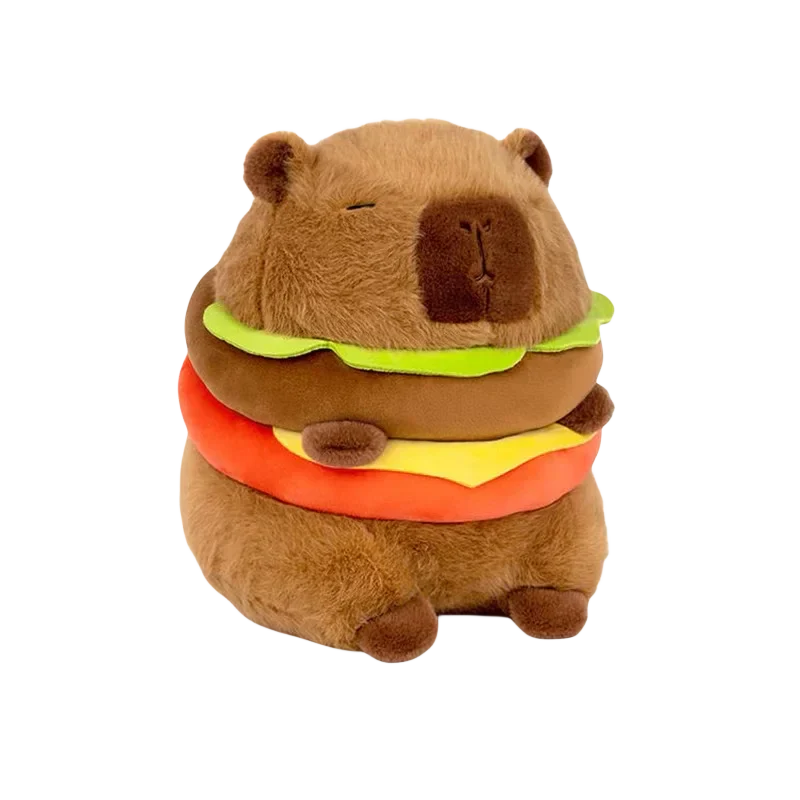 Brehn | Hamburger Capybara Flauschiges Plüschtier