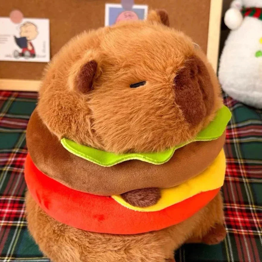 Brehn | Hamburger Capybara Flauschiges Plüschtier