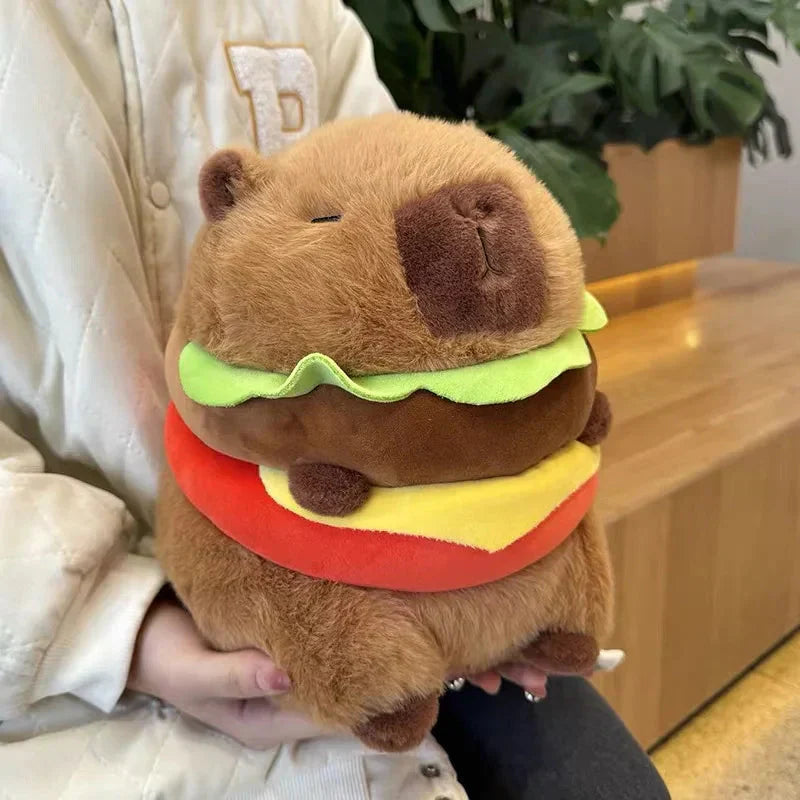 Brehn | Hamburger Capybara Flauschiges Plüschtier