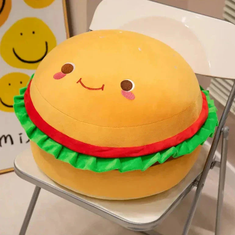 Brehn | Happiges Hamburger Kissen Plüsch